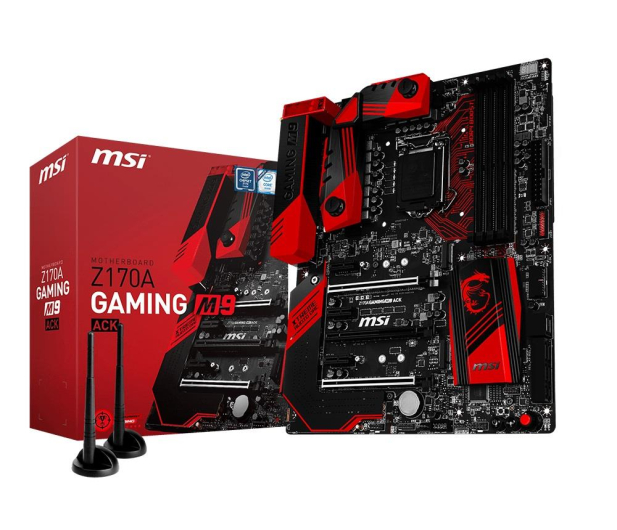 MSI Z170A GAMING M9 ACK (Z3xPCI-E DDR4) - 260420 - zdjęcie